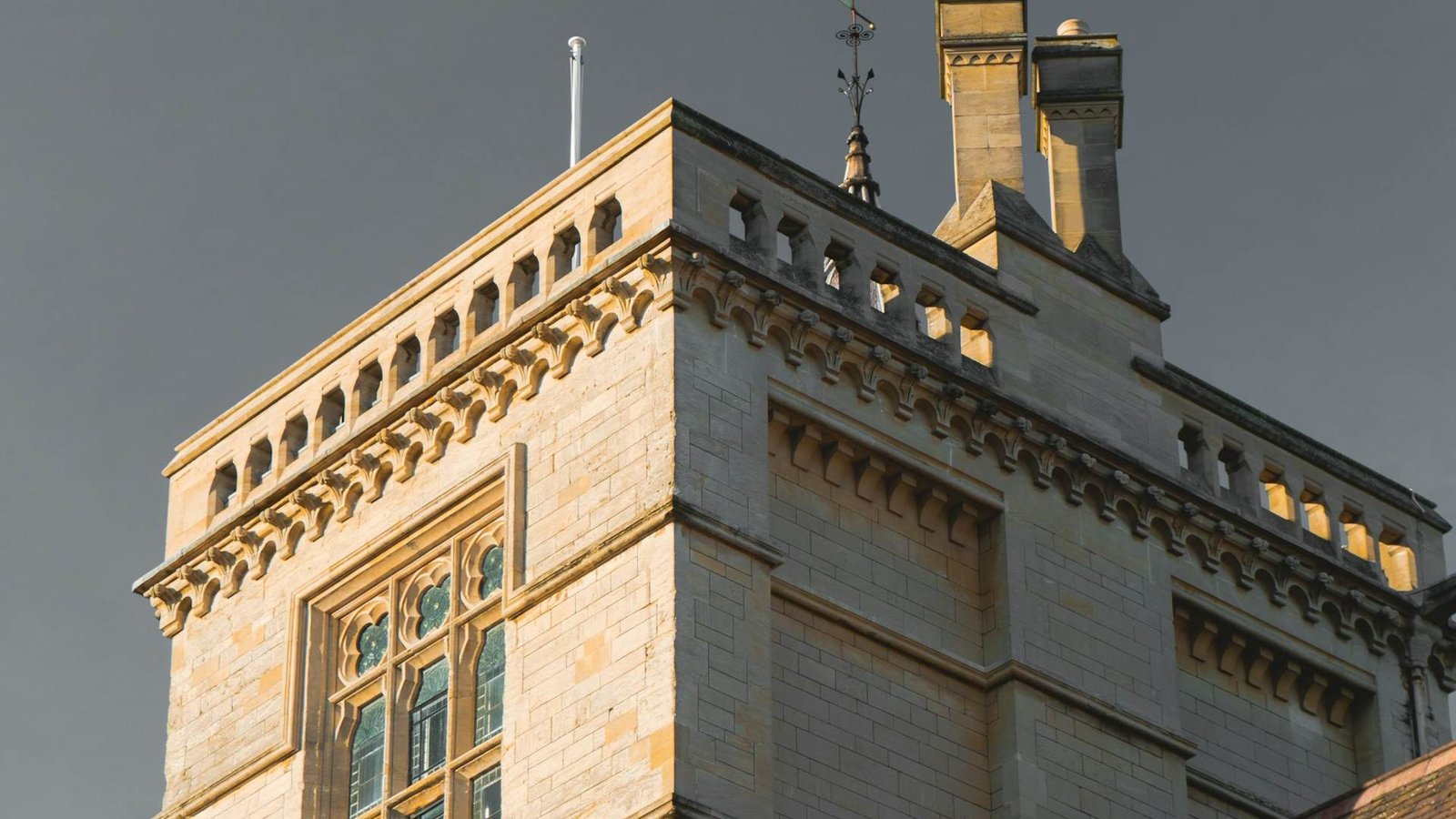 Historic Oxford college architecture